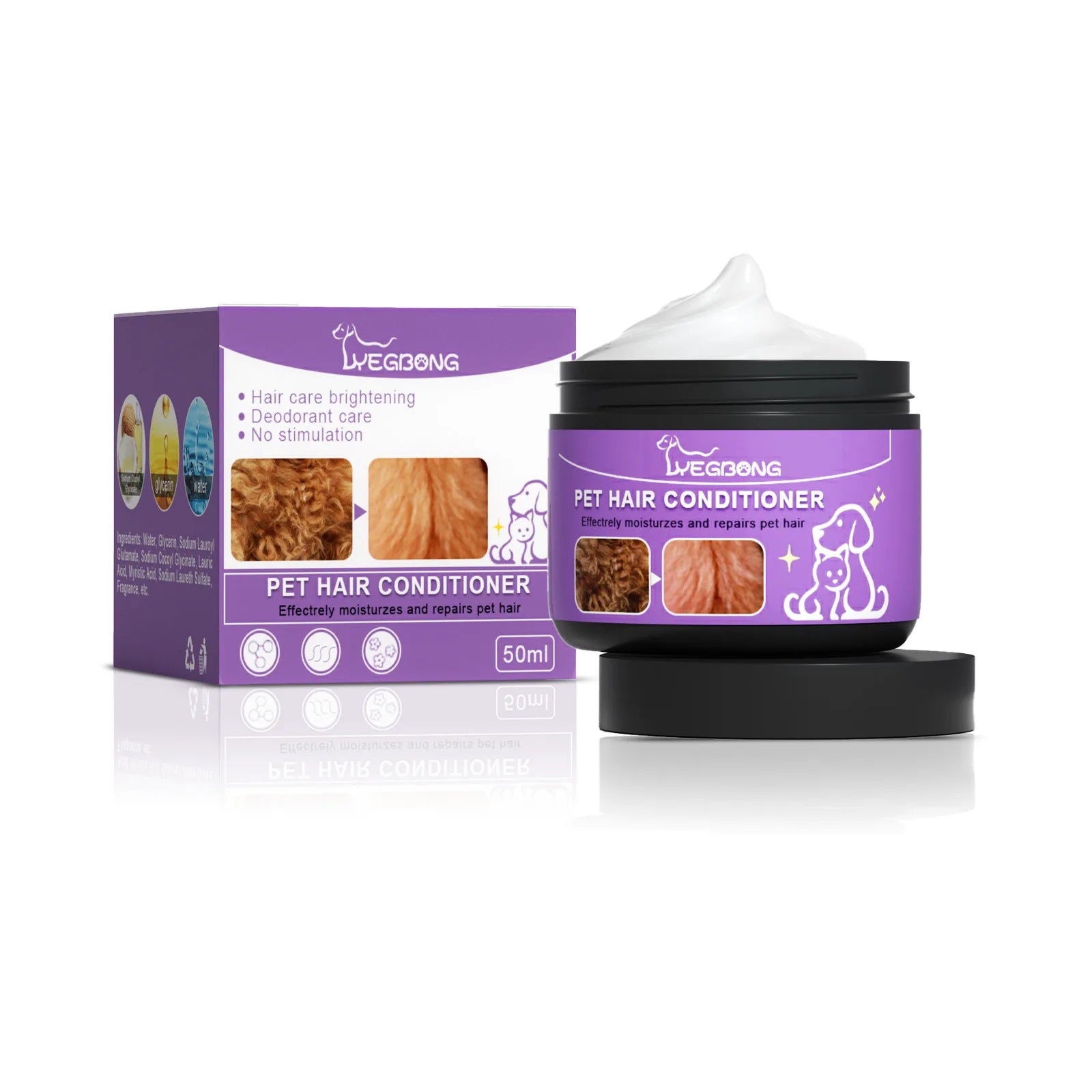Smoothing Pet Hair Cream Conditioner