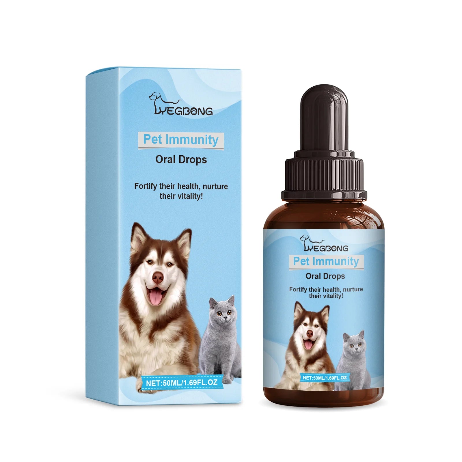 Enhanced Immunity Pet Oral Drops