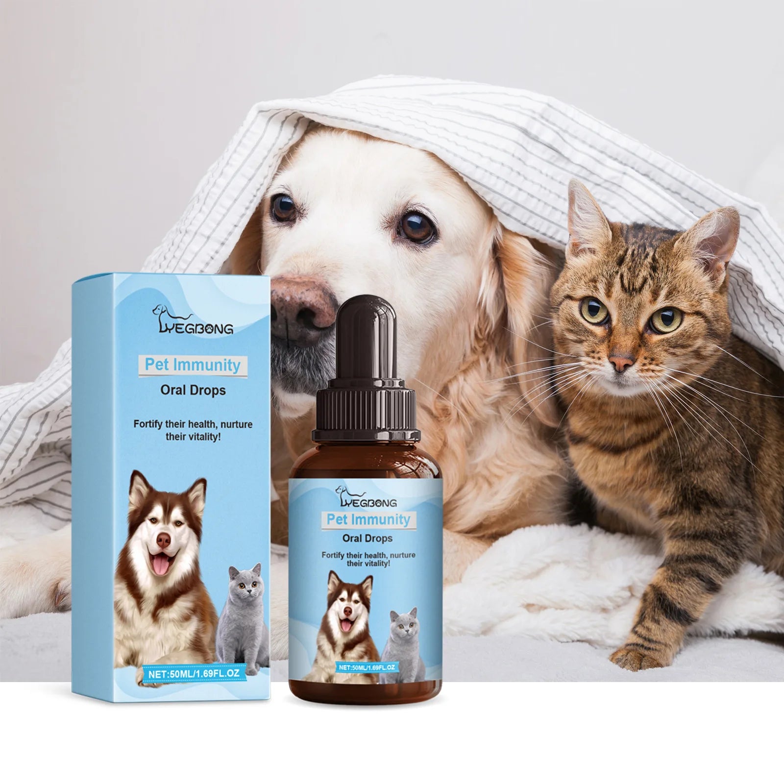 Enhanced Immunity Pet Oral Drops