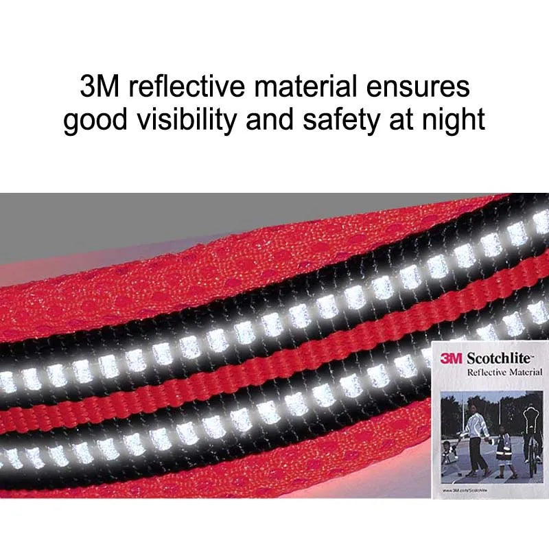 Heavy Duty Mesh-Padded Reflective Dog Collar