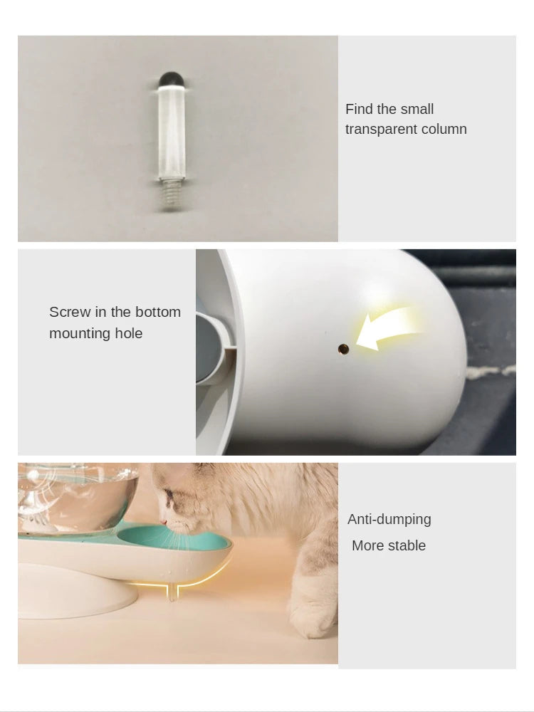 Snail Shape Automatic Pet Water Dispenser