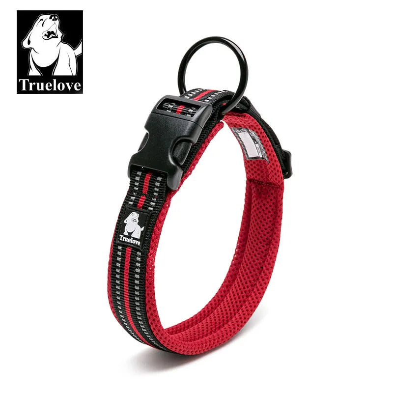 Heavy Duty Mesh-Padded Reflective Dog Collar