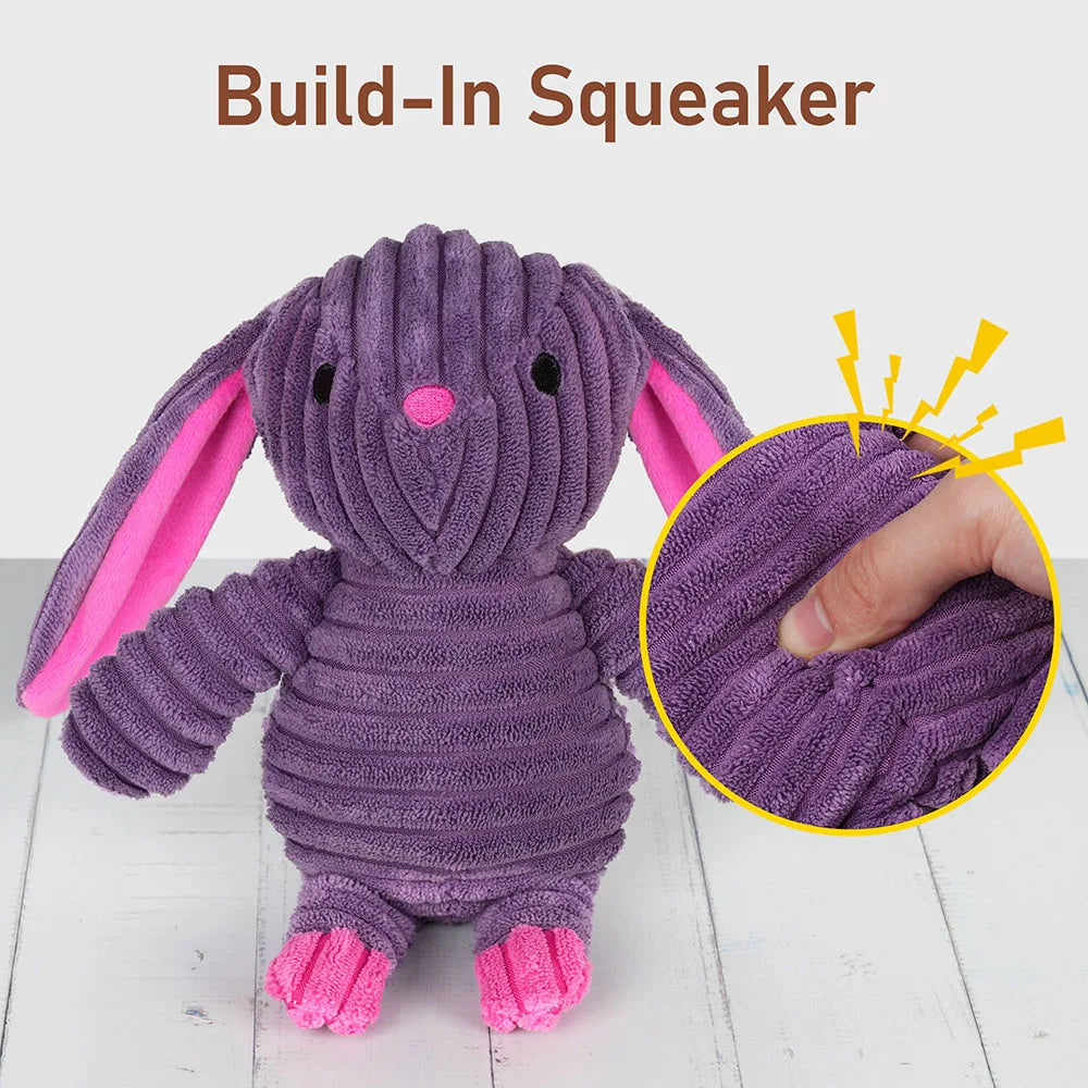 5PC Set Plush Pet Squeaky Toys