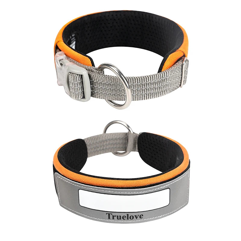 Choke-Free DuPont Reflective Adjustable Dog Collar