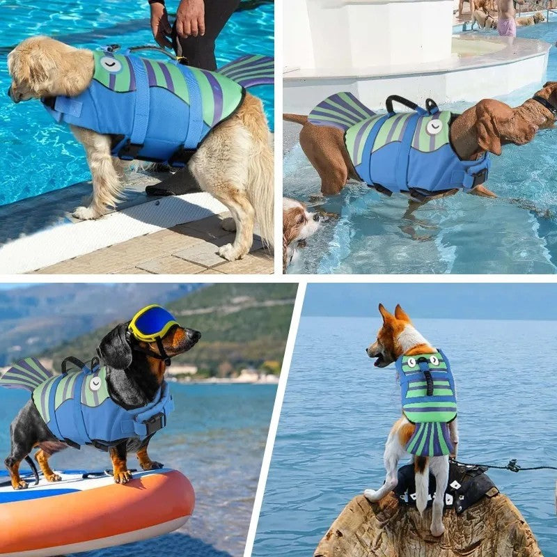Enhanced Buoyancy Dog Safety Life Jacket