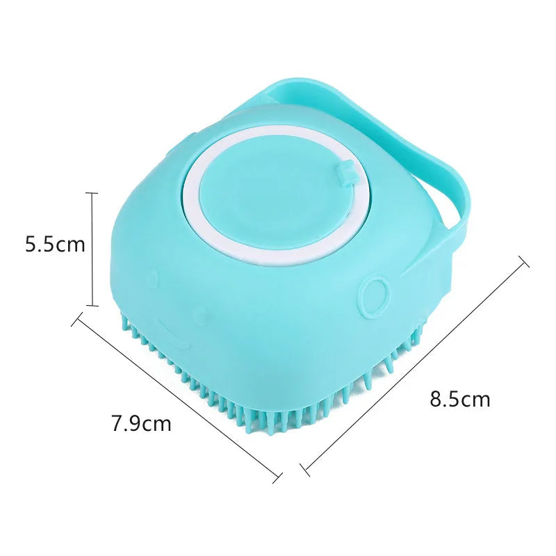 Soft Silicone Pet Bath Brush