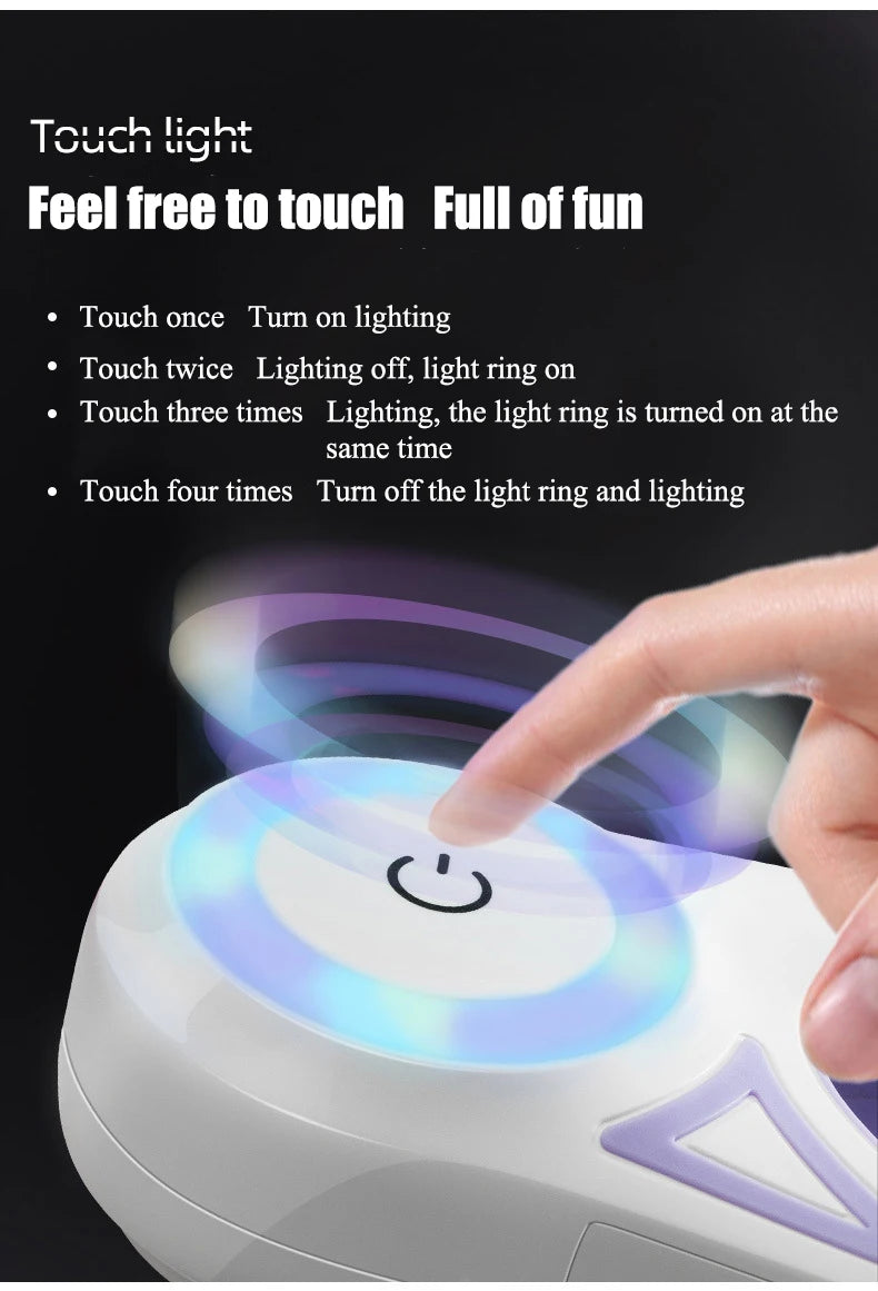 LED Luminous Automatic Retractable Dog Leash