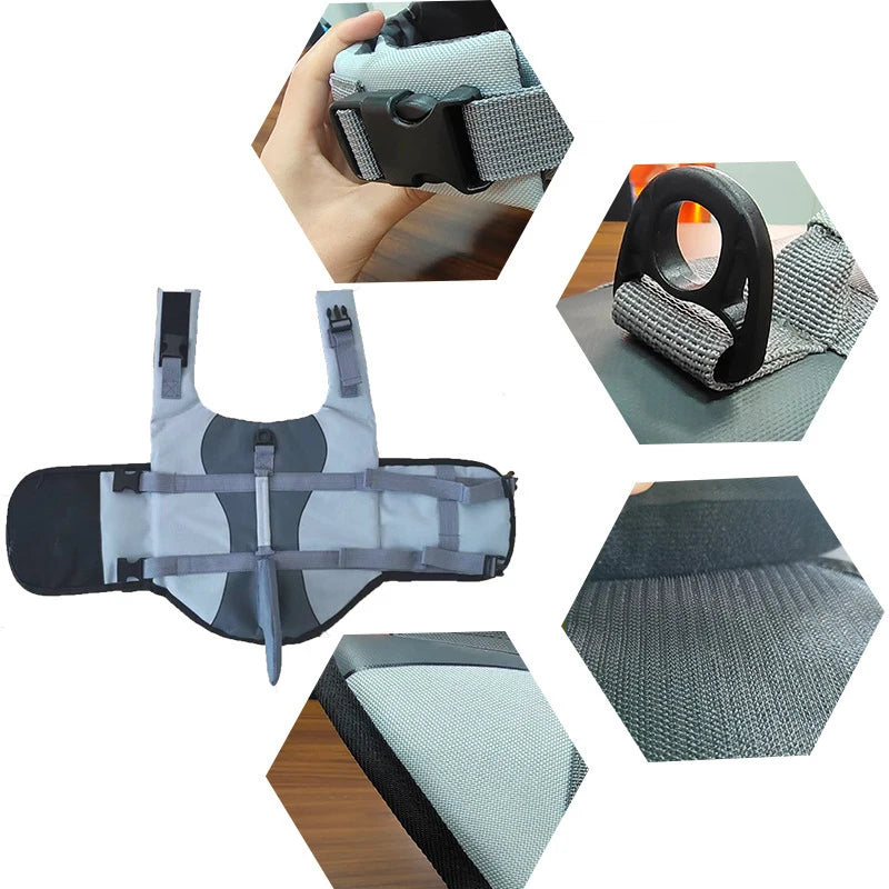 Enhanced Buoyancy Dog Safety Life Jacket