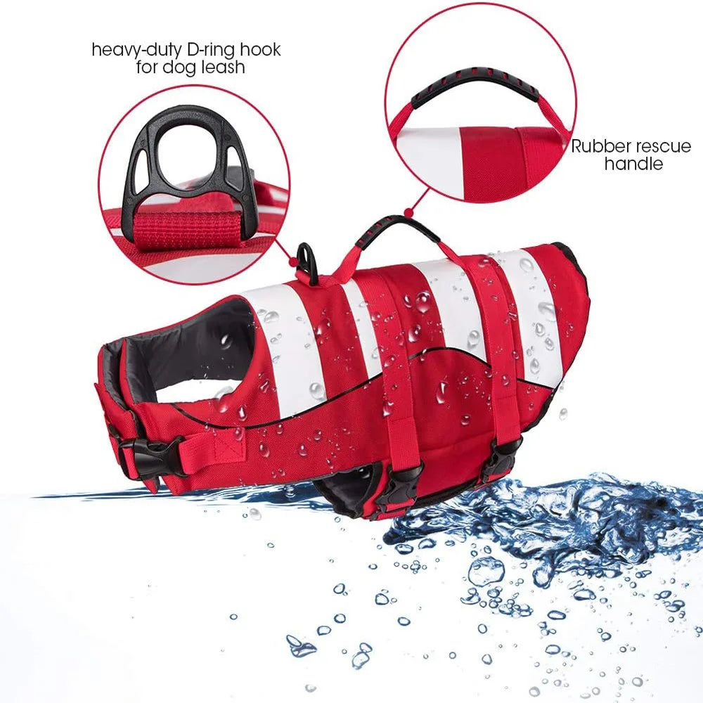 Superior Buoyancy Pet Dog Life Preserver