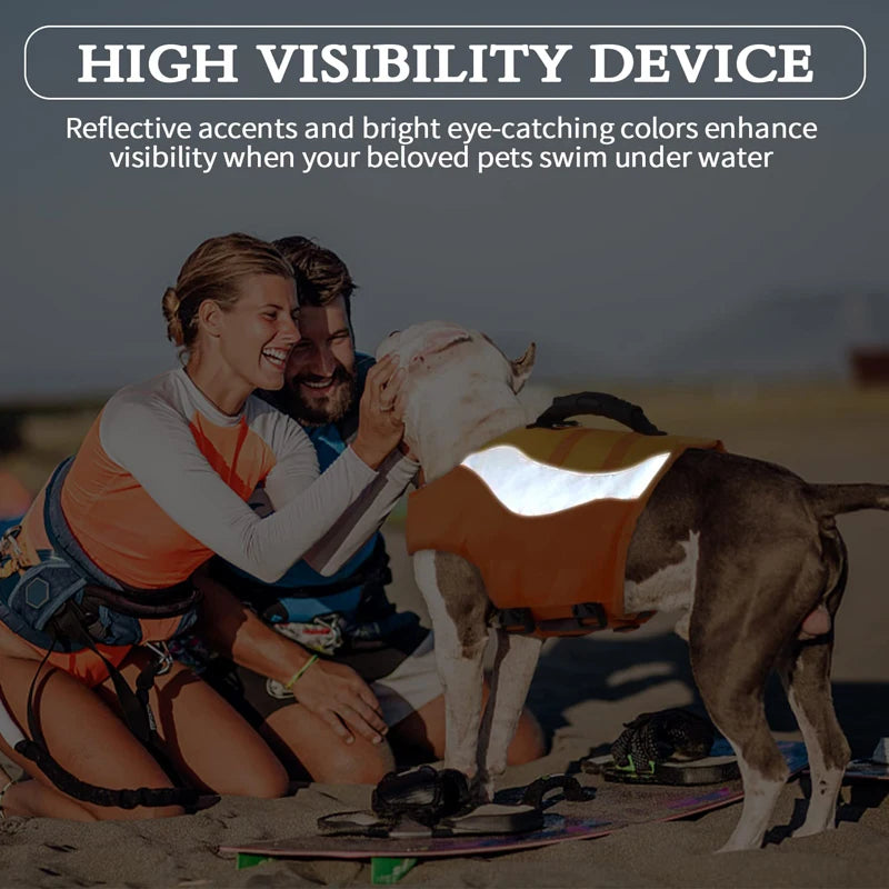 Reflective Pet Lifesaver Vest