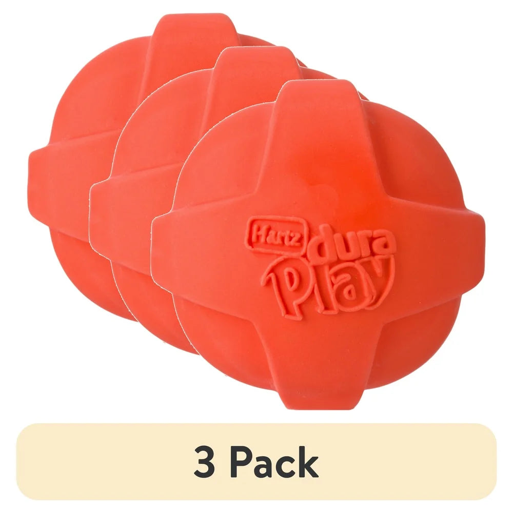 3 Pack Durable Latex Squeaky Dog Fetch Balls