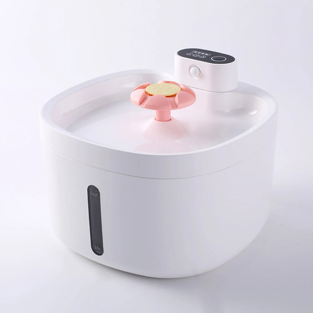 Wireless 2.6L Smart Pet Water Fountain w/Sensor