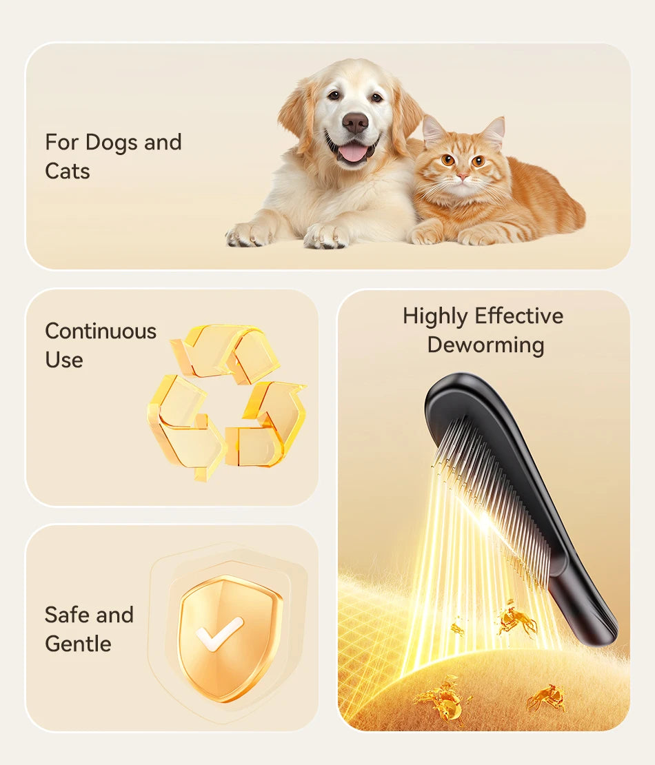 Electric Flea & Lice Removal Comb