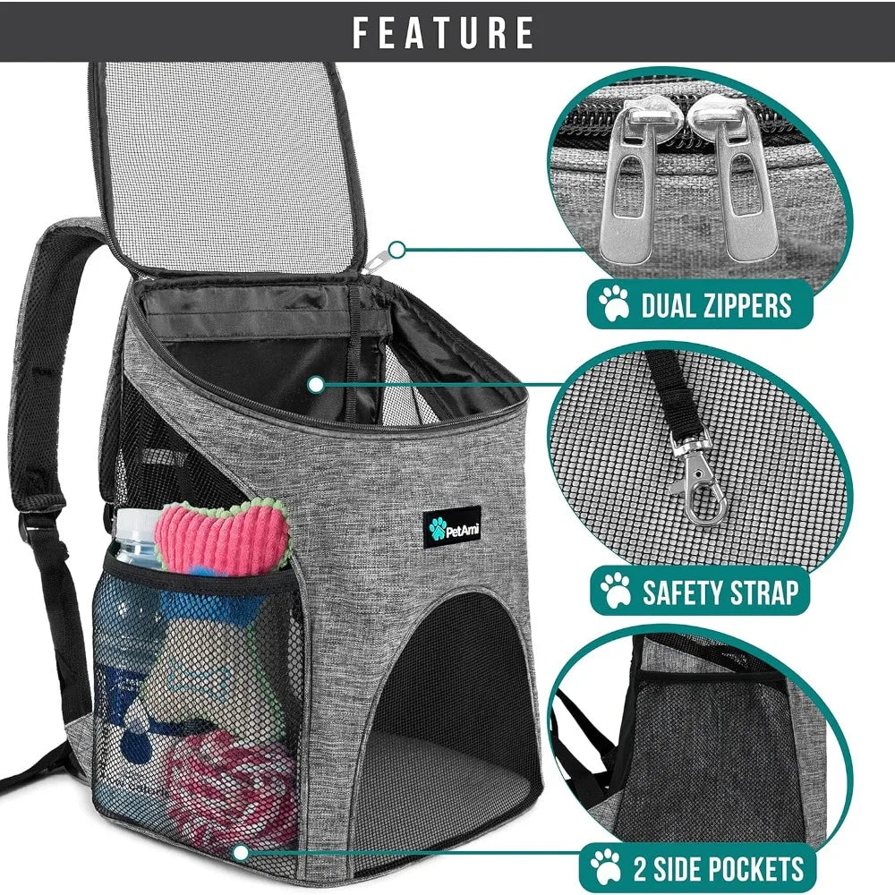 Airline Approved Durable Pet Backpack Carrier