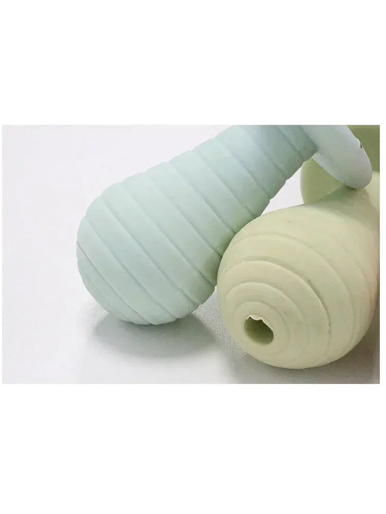 Rubber Squeaky Pacifier Dog Chew Toy