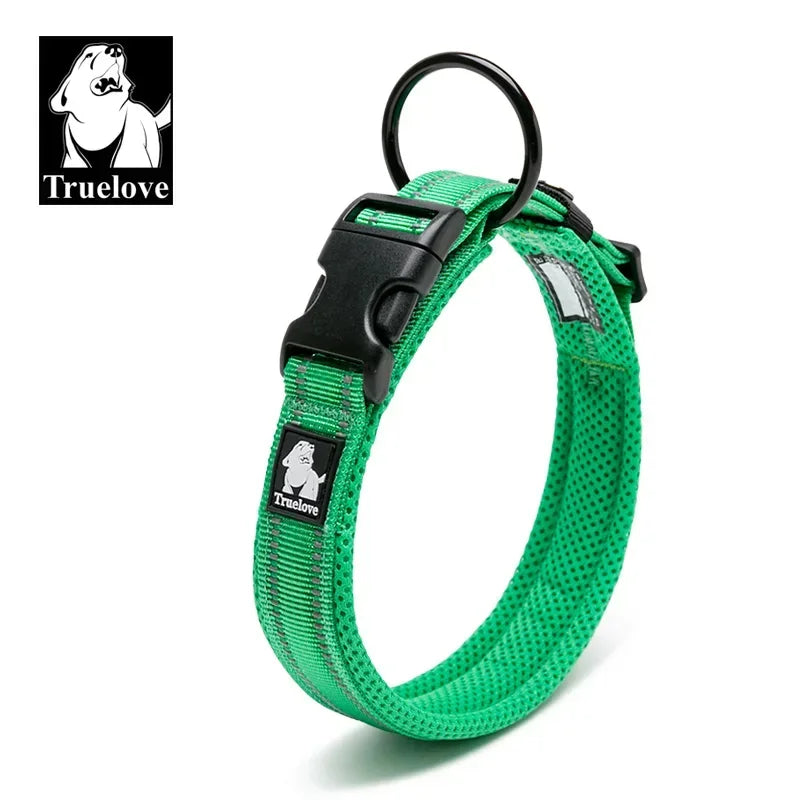 Heavy Duty Mesh-Padded 3M Reflective Dog Collar