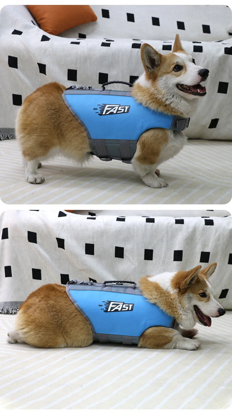 High Buoyancy Dog Life Preserver Vest