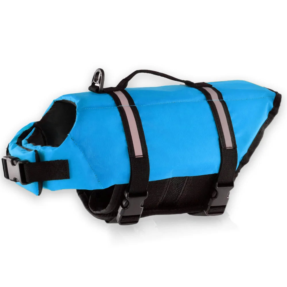 Summer Reflective Adjustable Dog Life Jacket