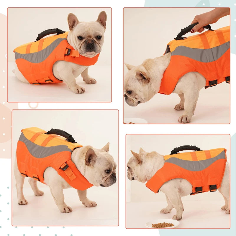 Reflective Pet Lifesaver Vest