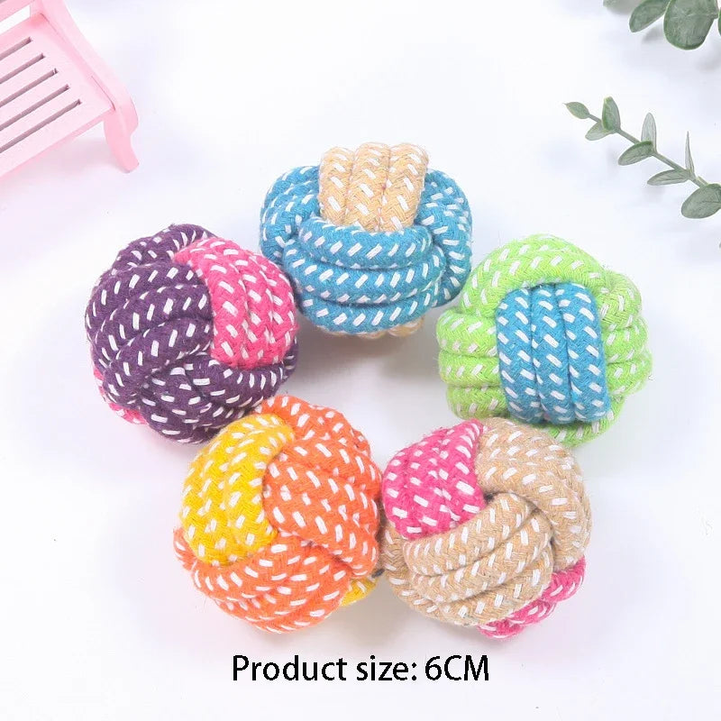 Cotton Rope Mini Dog Chew Toys