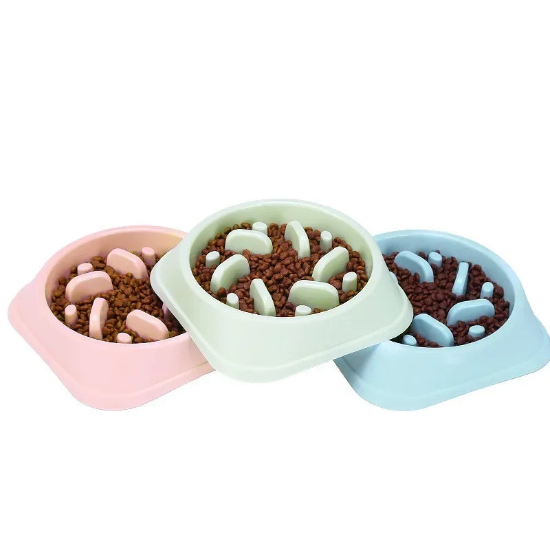 Slow Feeder Anti-Choking Pet Food Bowl