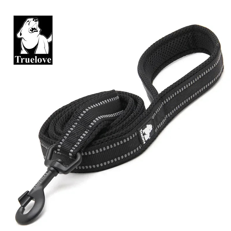 Soft Reflective Nylon Mesh Padded Dog Leash