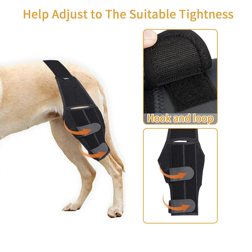 Adjustable Support Pet Knee Pads