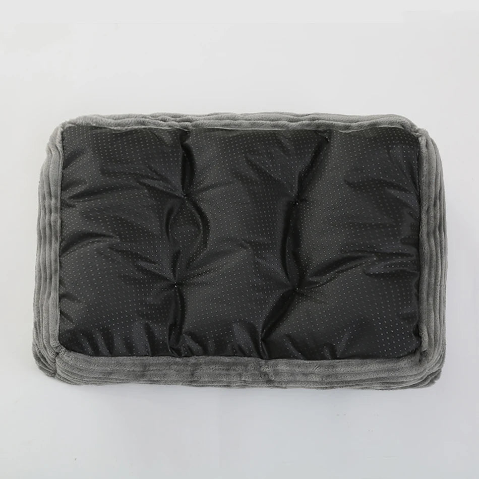 Soft Square Plush Pet Bed