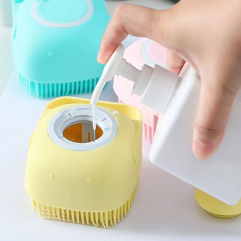 Soft Silicone Pet Bath Brush
