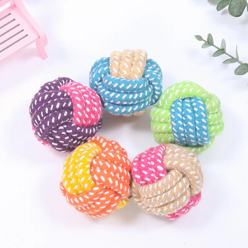 Cotton Rope Mini Dog Chew Toys