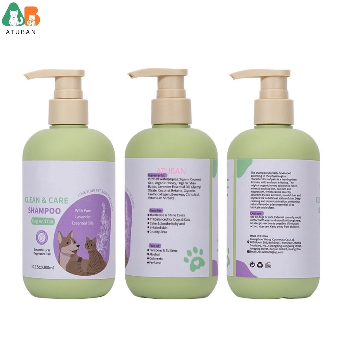Royal Lavender Clean & Care Hypoallergenic Pet Shampoo