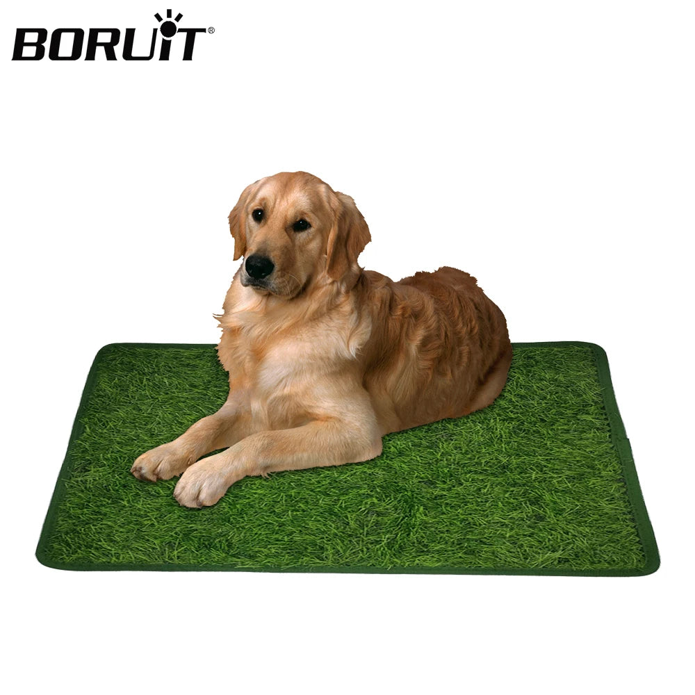 Portable Dog Potty Training Grass Mat