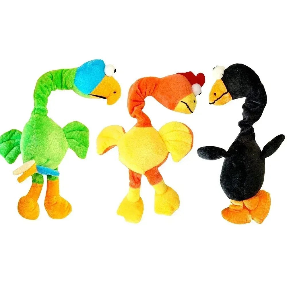 Funny Chicken Squeaky Plush Dog Toy