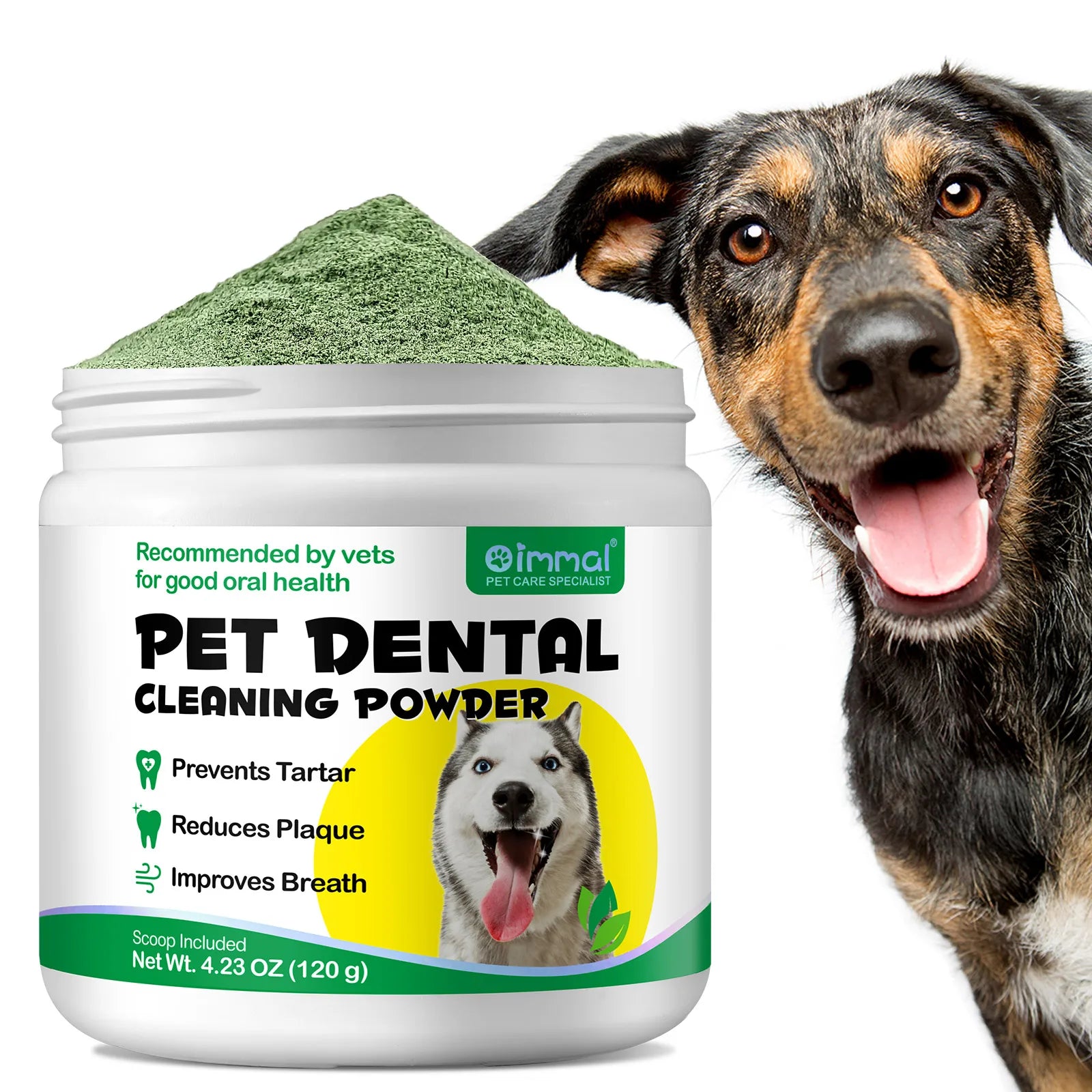Vet Recommended Pet Dental Cleaning Powder