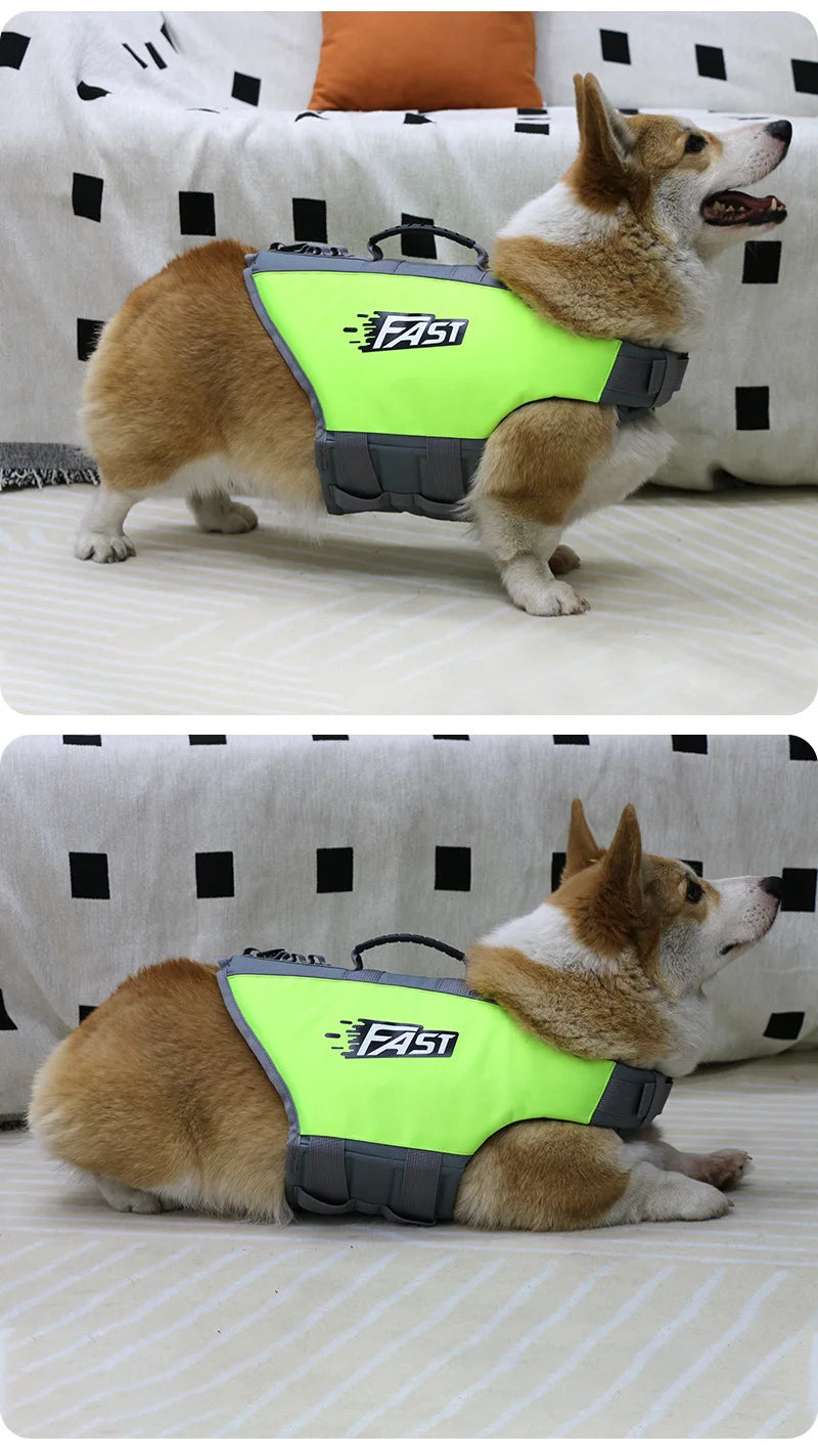 High Buoyancy Dog Life Preserver Vest