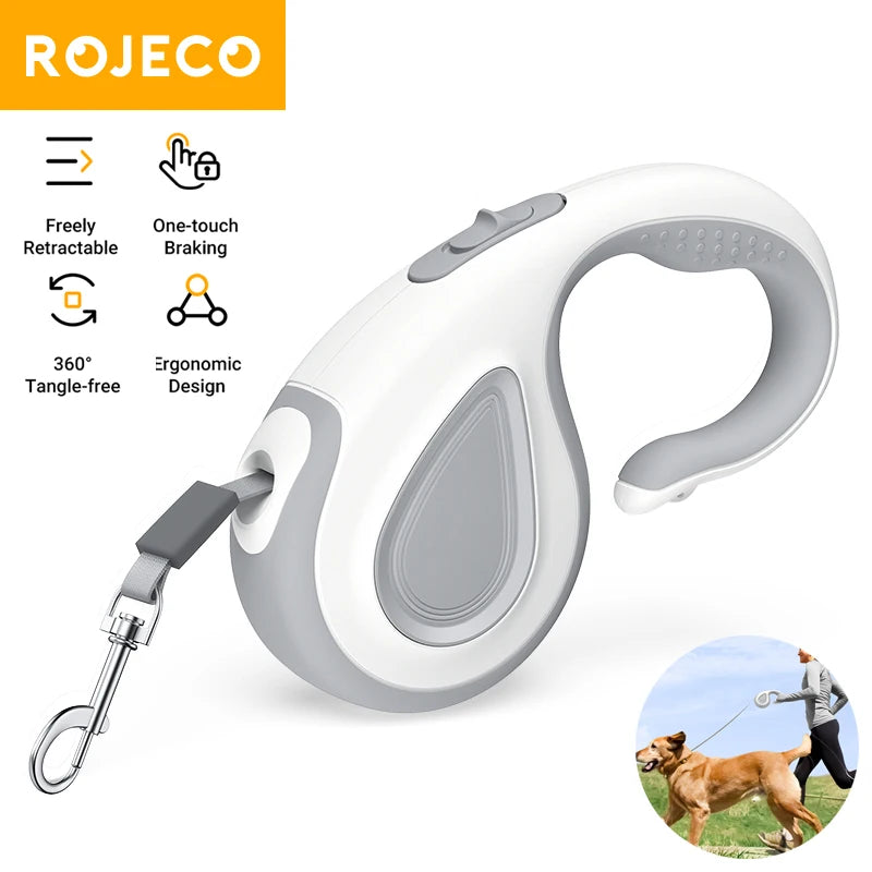Automatic Extendable Dog Lead Traction Rope