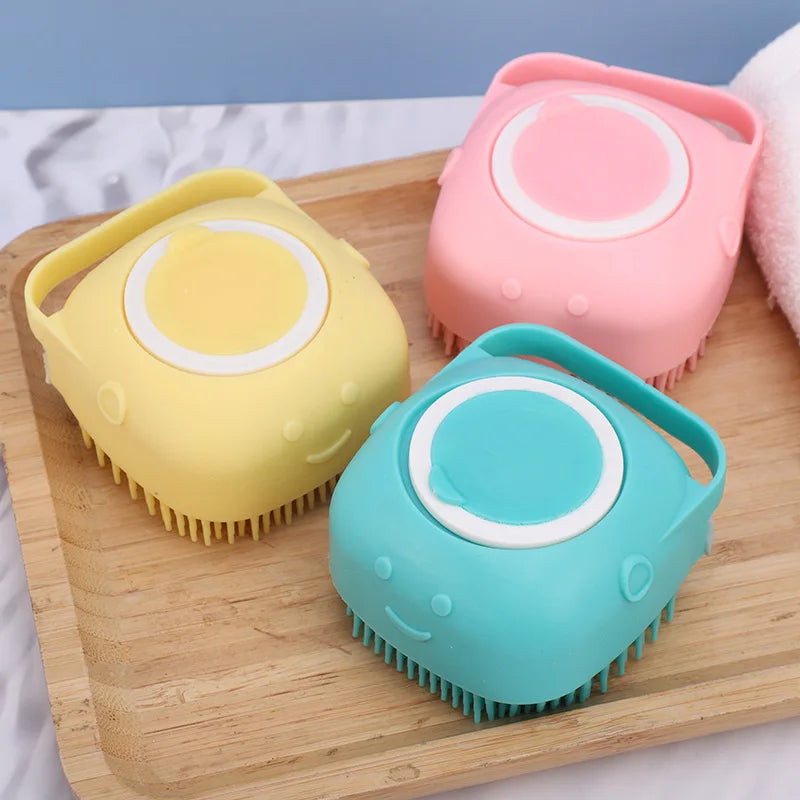 Soft Silicone Pet Bath Brush