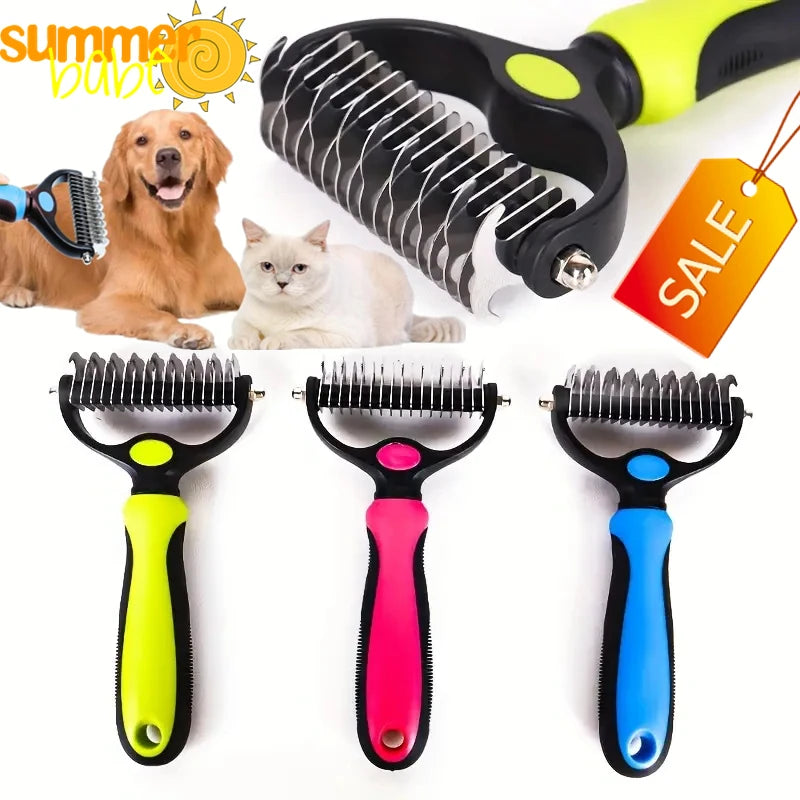 Pet Grooming Fur Knot Cutter Comb