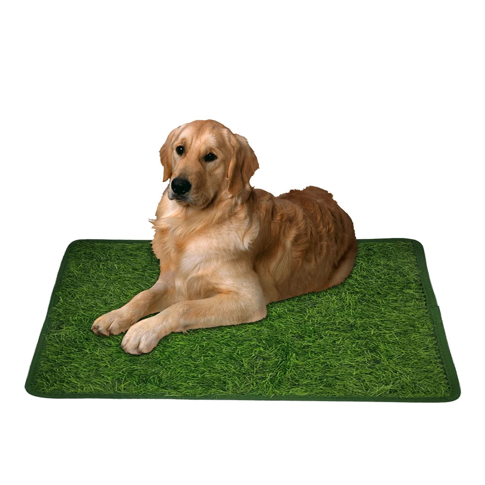 Portable Dog Potty Training Grass Mat