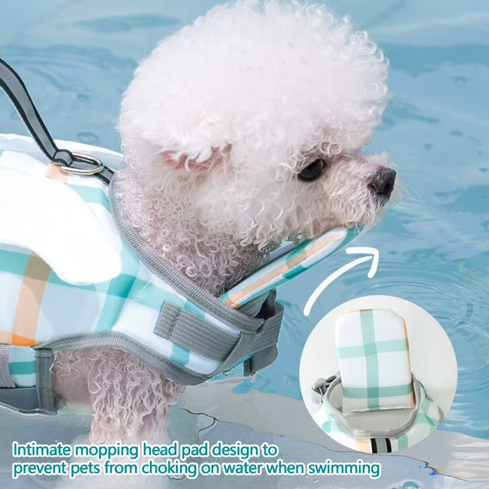 Reflective Adjustable Dog Flotation Life Vest