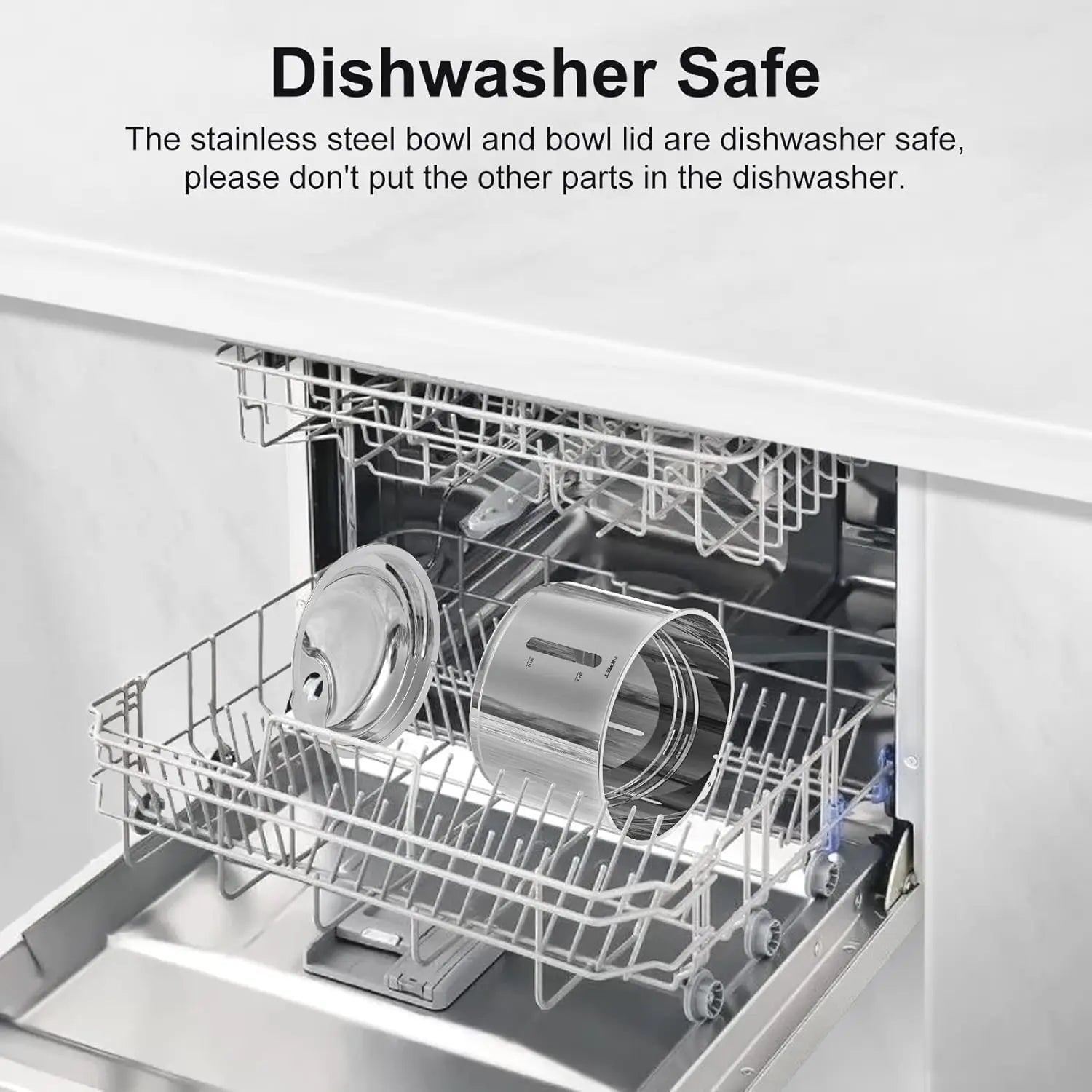 Stainless Steel Dishwasher Safe Pet Water Fountain w/LED Window