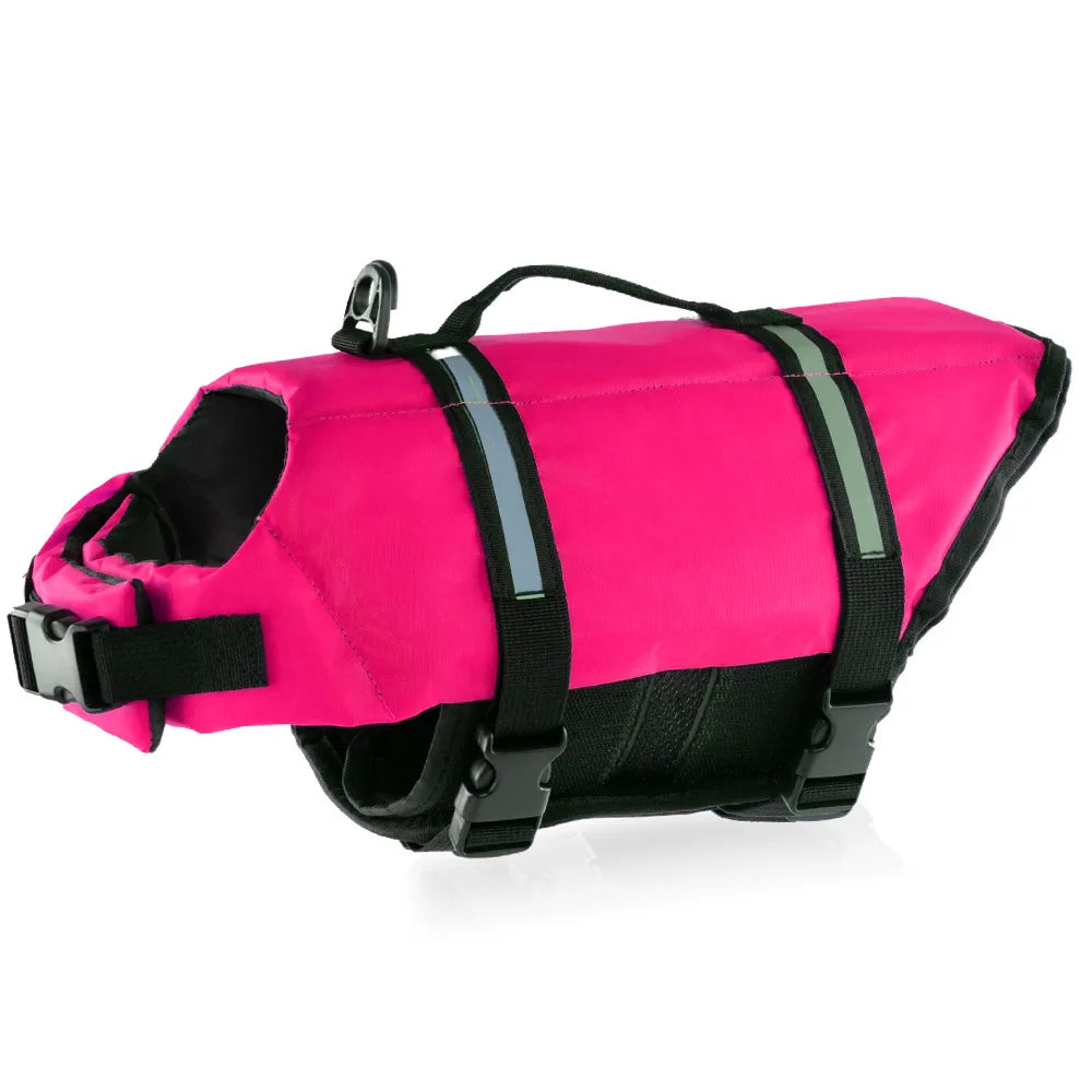 Summer Reflective Adjustable Dog Life Jacket