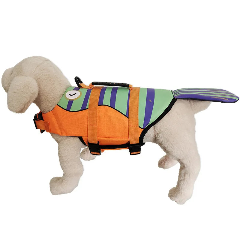 Enhanced Buoyancy Dog Safety Life Jacket