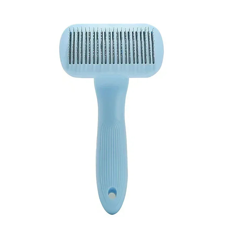 Self-Cleaning Pet Grooming Slicker Brush