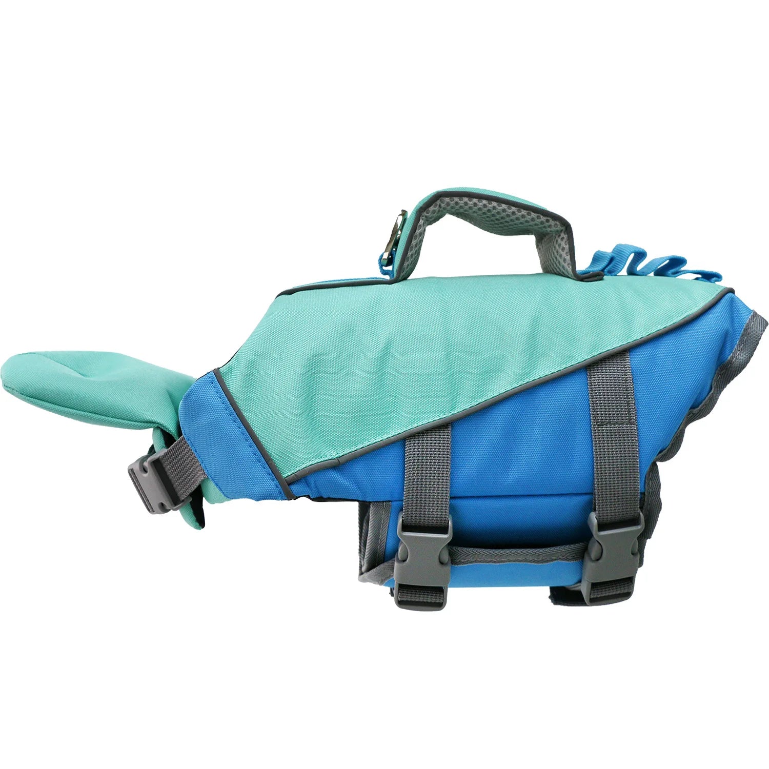 High Visibility Dog Lifesaver Vest w/Detachable Chin Pad