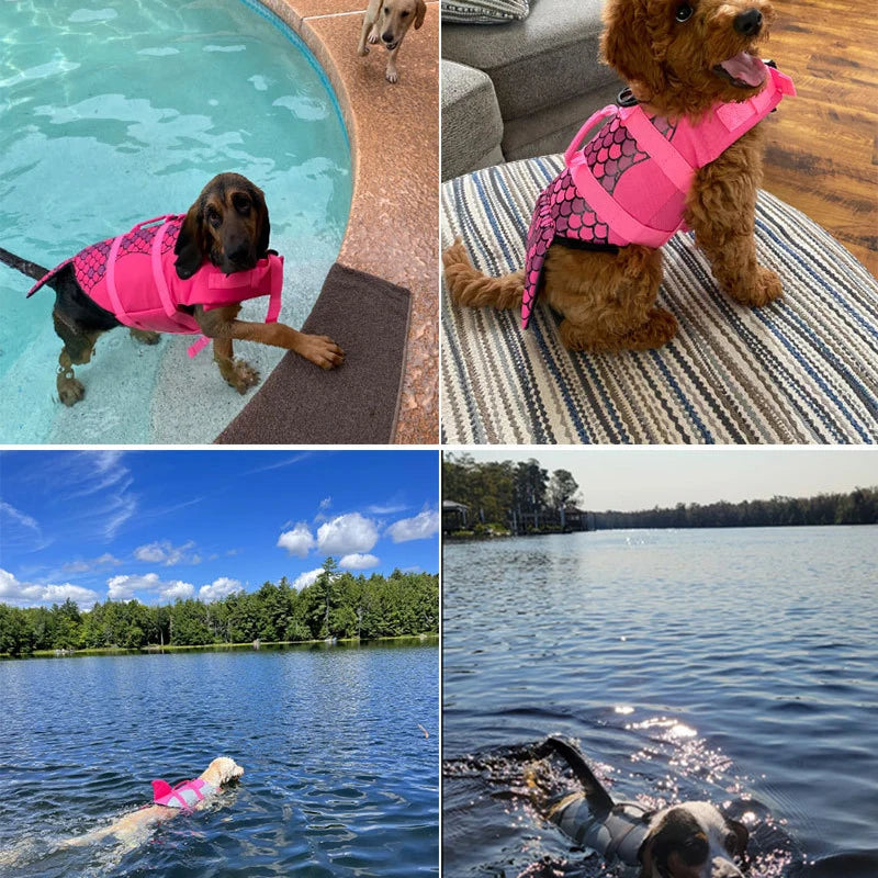 Enhanced Buoyancy Dog Safety Life Jacket