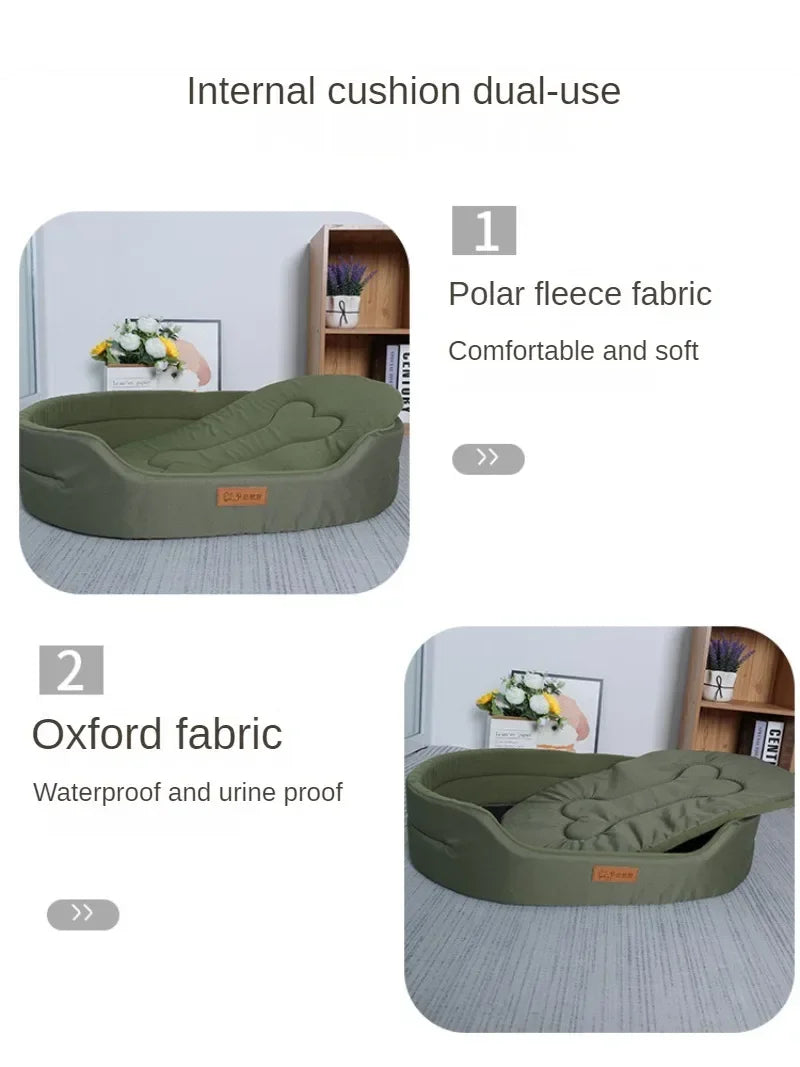 Oxford Waterproof Dog's Favorite Big Bed