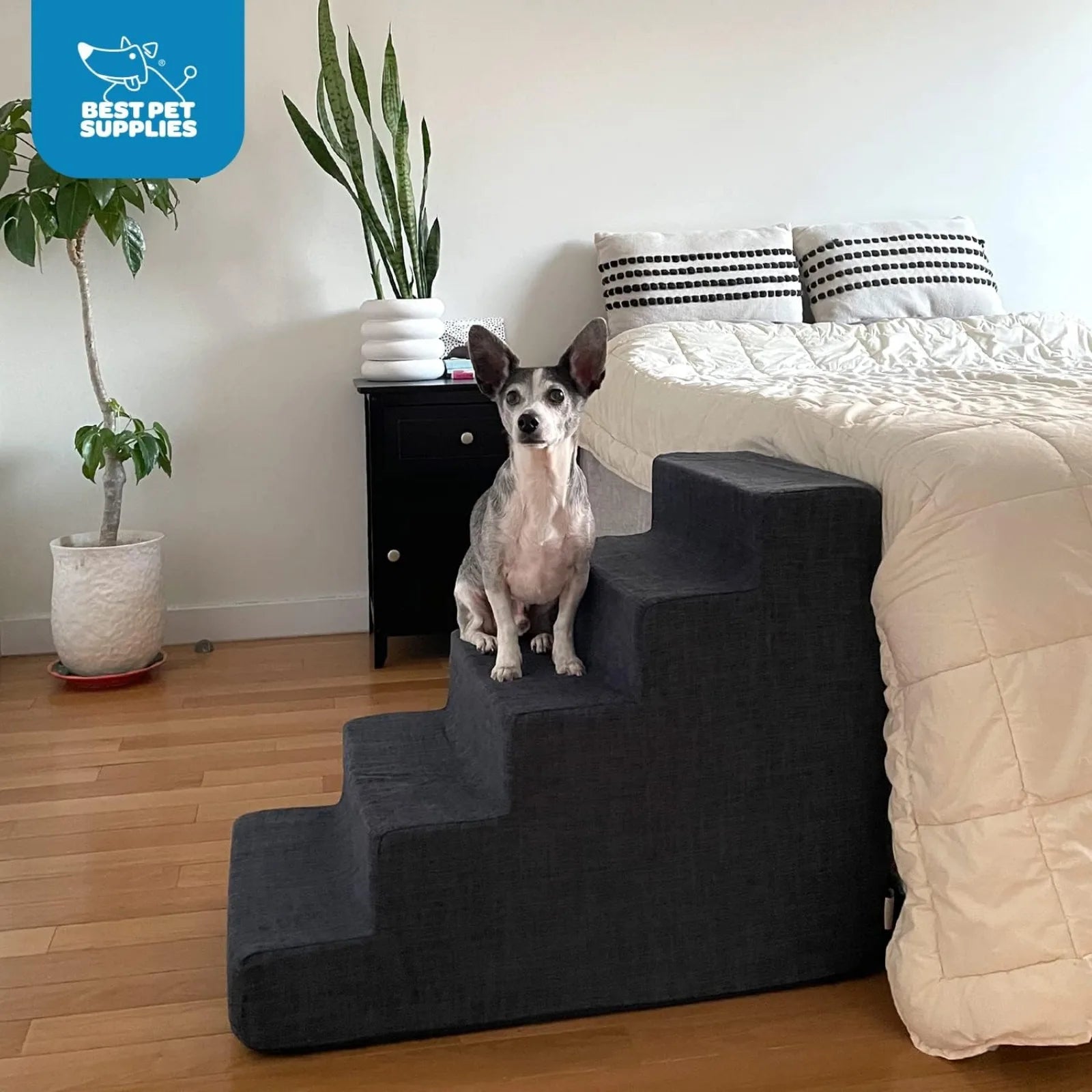 Non-Slip CertiPUR Foam Pet Stairs