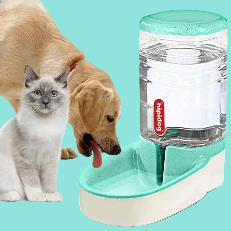 Large Capacity Automatic Gravity Pet Food  & Water Dispensers