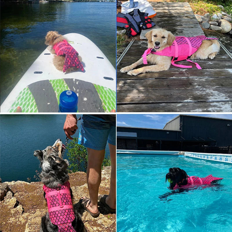 Enhanced Buoyancy Dog Safety Life Jacket